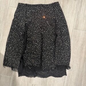 Zara Elegant Black Skirt
